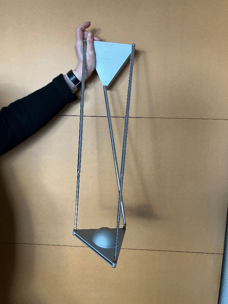 Porsche design lamp Kandido, Ophalen, Zo goed als nieuw, Metaal, Designklassieker, minimalistisch, industrieel, strak, ruimtelijk
