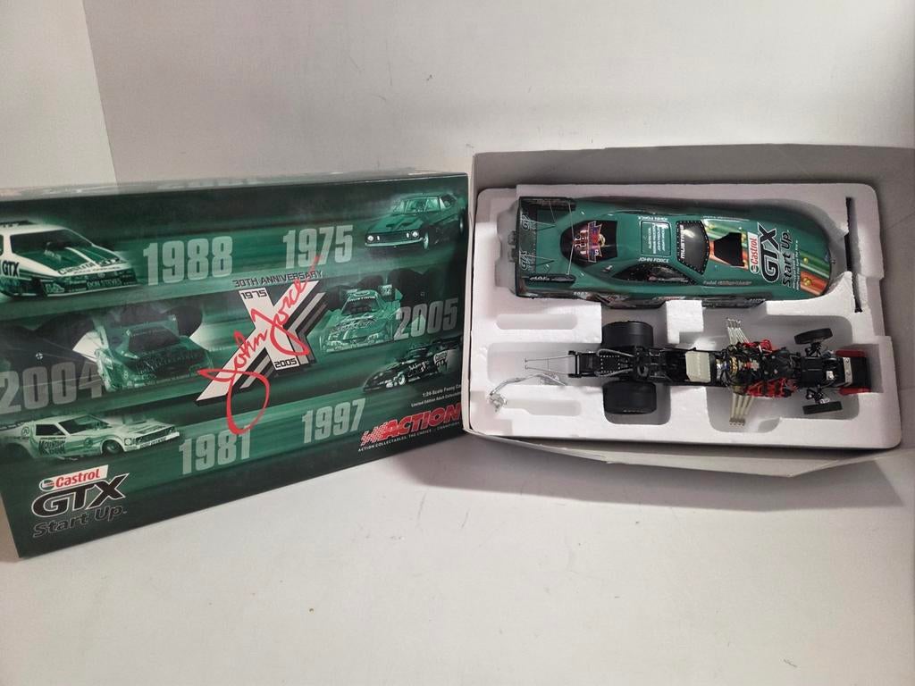 Action Racing Funny Car Mustang Castrol J Force 1:24, Overige merken, ., Ophalen of Verzenden, Zo goed als nieuw