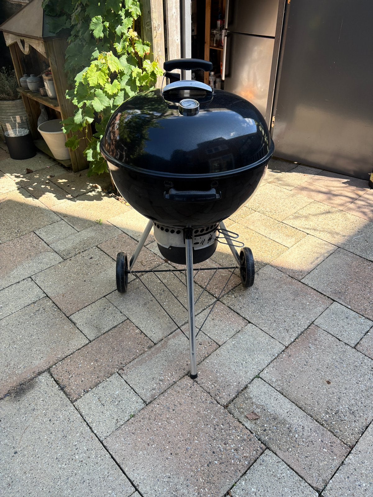 Weber Master-Touch GBS E-5750 Black bbq, Ophalen, Zo goed als nieuw