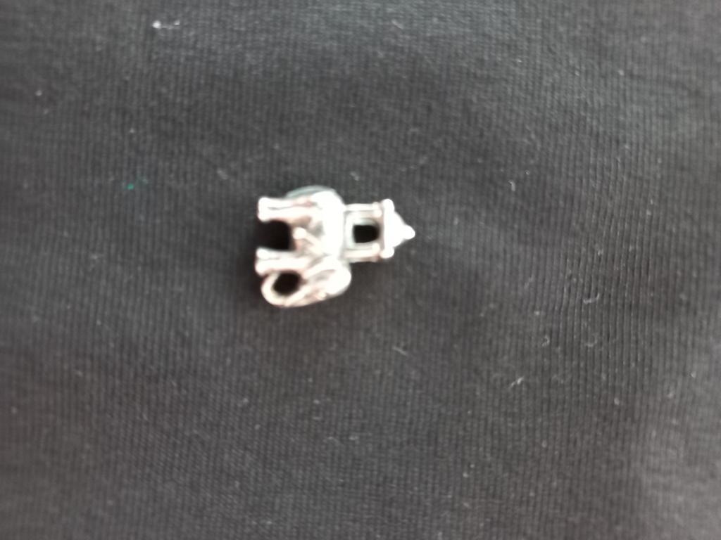 Te koop zilveren Trolbeads Indische Olifant, Ophalen of Verzenden, Zo goed als nieuw, Zilver, Overige merken