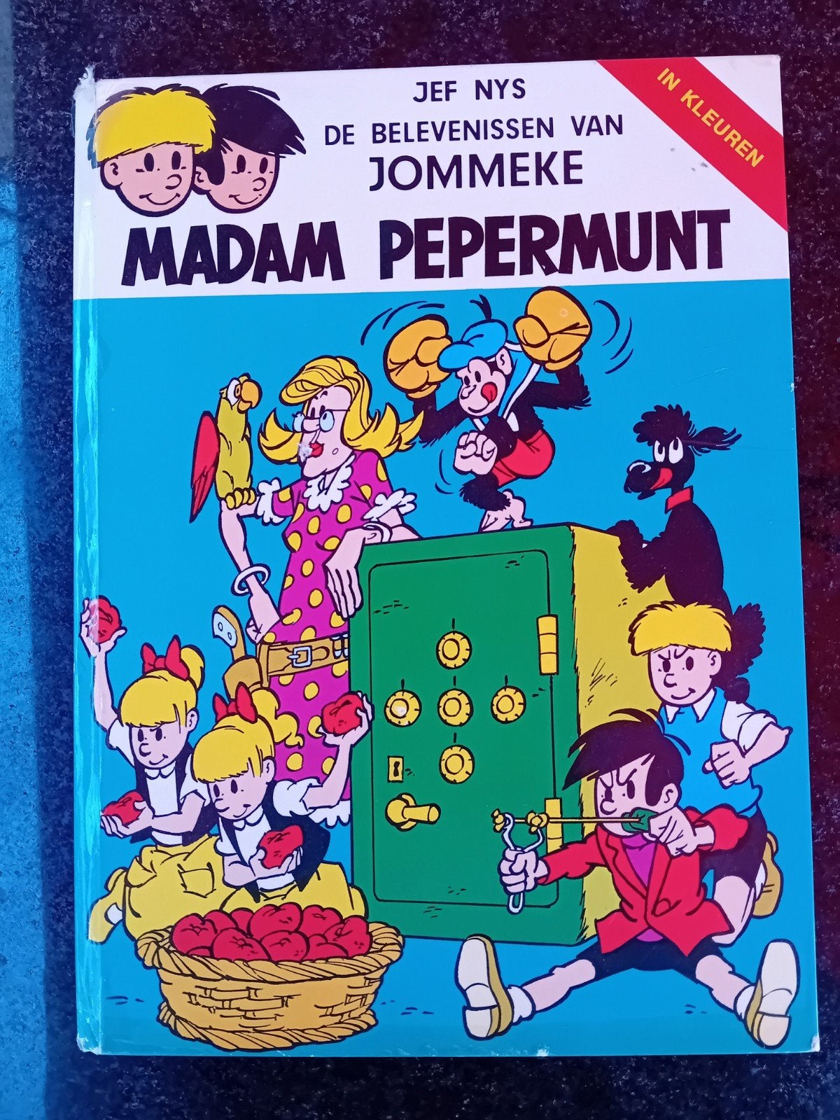 Jommeke - Madame Pepermunt (hardcover), Eén stripboek, Ophalen of Verzenden, Gelezen, Jef Nys