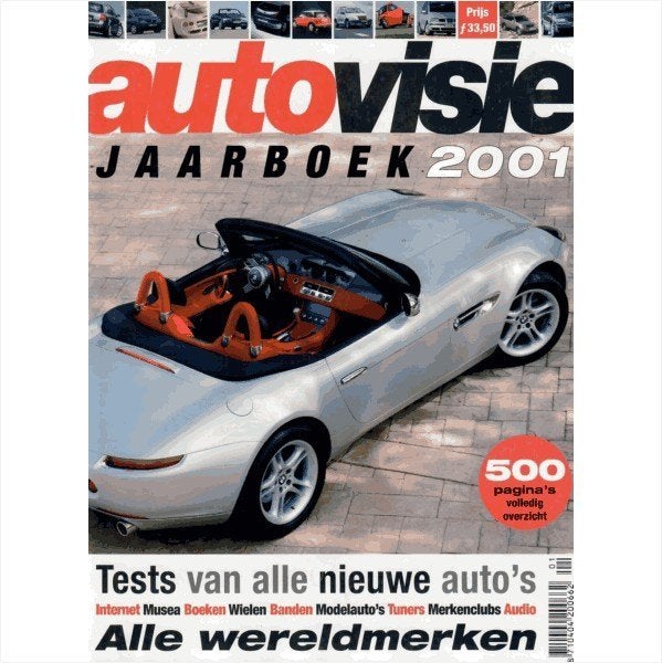 Autovisie Jaarboek 2001 #1 Nederlands, Ophalen of Verzenden, Gelezen, Algemeen