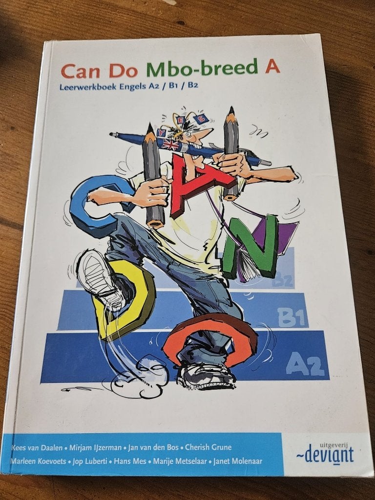 Can Do MBO-breed A engels boek, Boeken, Ophalen of Verzenden, Gelezen, Overige niveaus, Engels