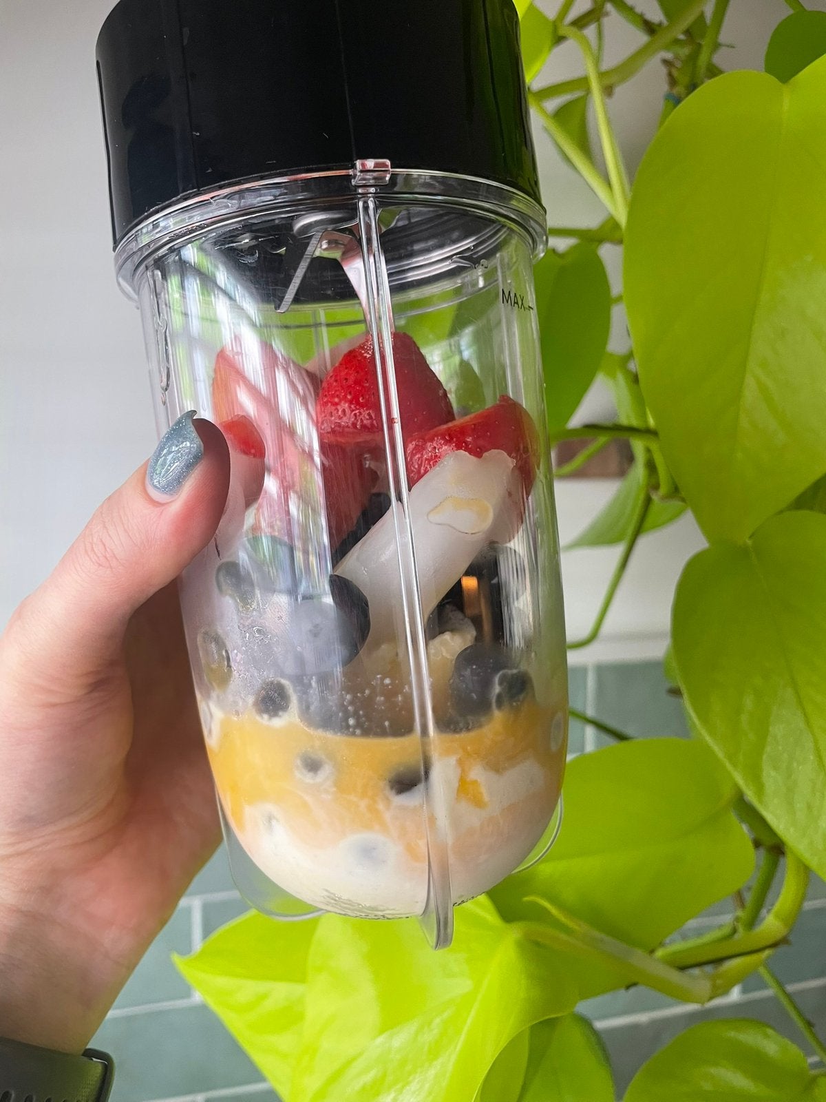 Magic Bullet Blender - compact en zo goed als nieuw, Ophalen, Zo goed als nieuw, Blender