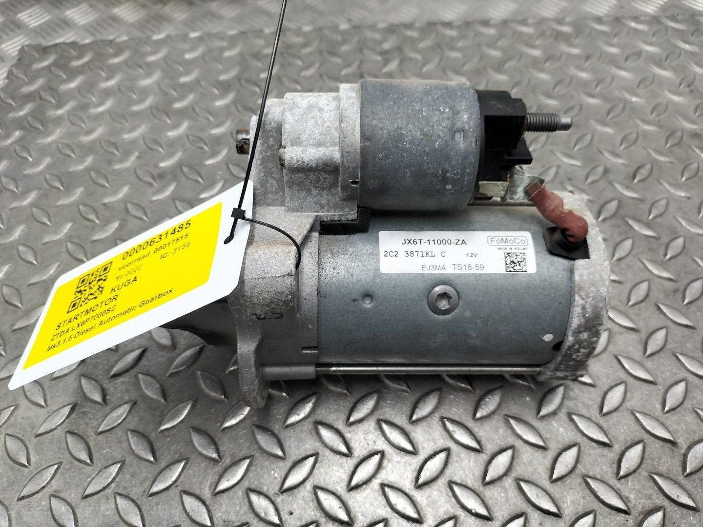FORD KUGA STARTMOTOR 2022, Ophalen of Verzenden, Gebruikt, Stiba lid