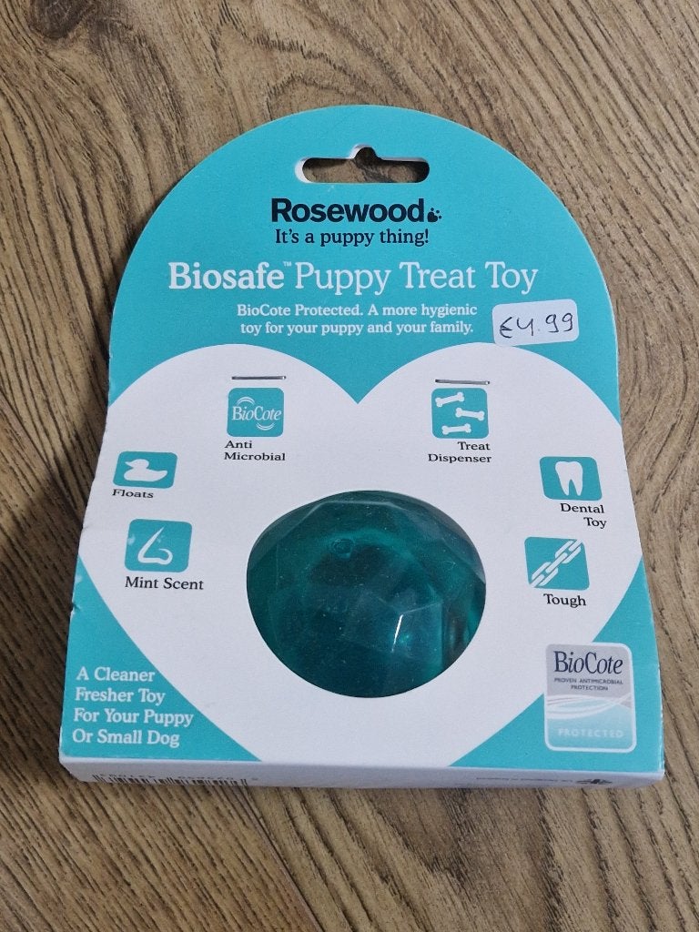 Biosafe puppy snackbal, Dieren en Toebehoren, Ophalen, Nieuw, Intelligentiespeelgoed, Overige merken