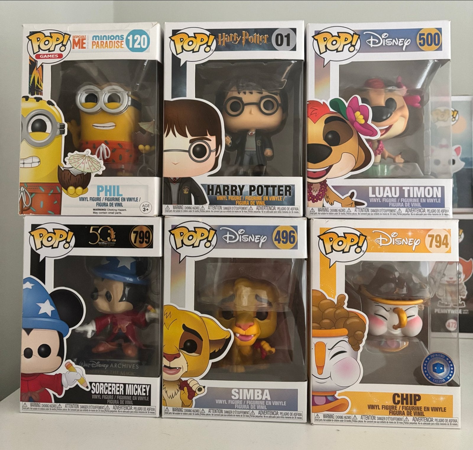 Diverse Funko Pop! verzameling - Disney, Harry Potter, Minio, Ophalen of Verzenden, Nieuw