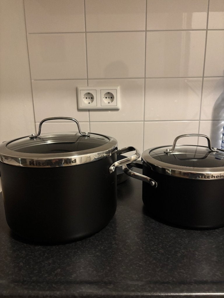 Nieuwe Kitchen Aid pannen, Ophalen, Nieuw, Rvs, Pannenset