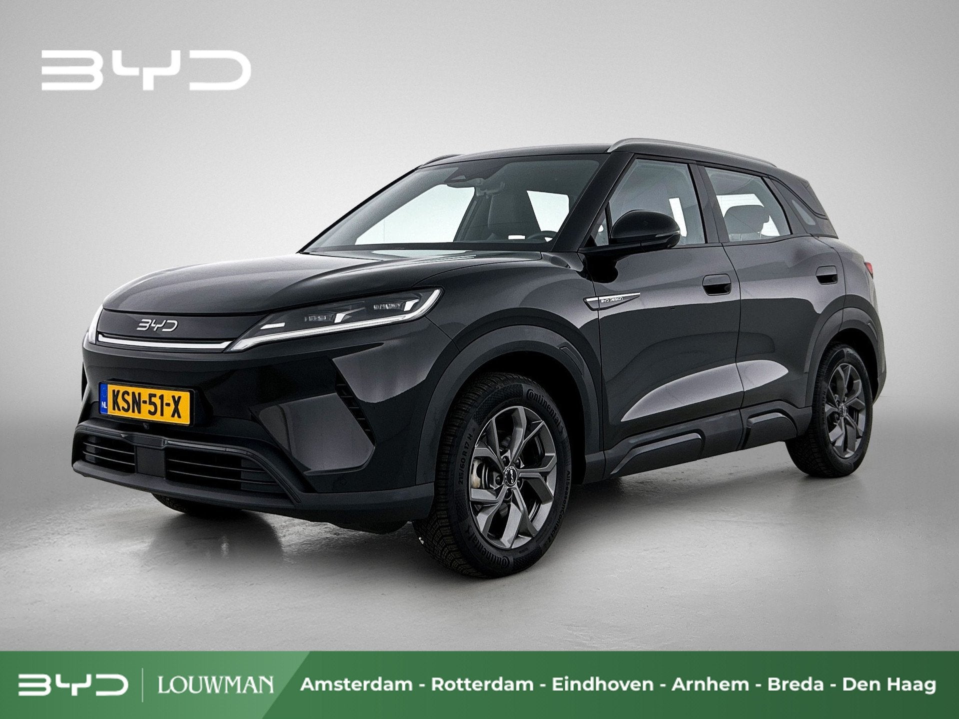 BYD ATTO 2 Boost 45 kWh | Eerste eigenaar | Grootste BYD Dea, Auto's, BYD, 45 kWh, Gebruikt, Zwart, Atto 2