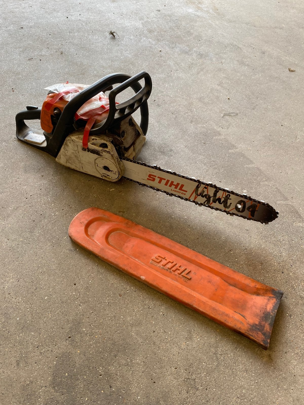 Stihl ms211c defect, Doe-het-zelf en Verbouw, Gereedschap | Zaagmachines, Ophalen, Gebruikt, Kettingzaag, 30 tot 70 mm