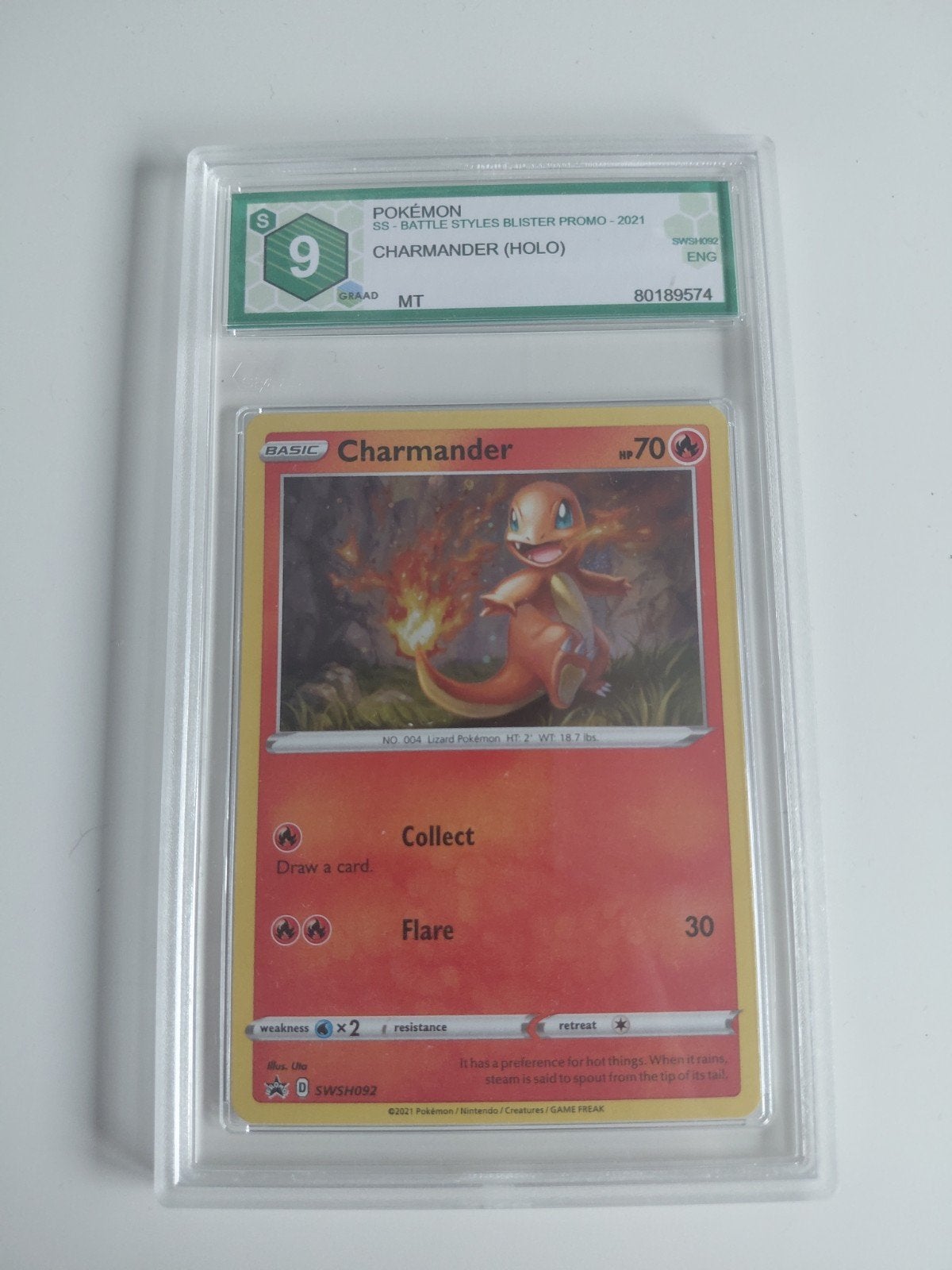 charmander graad 9, Ophalen of Verzenden