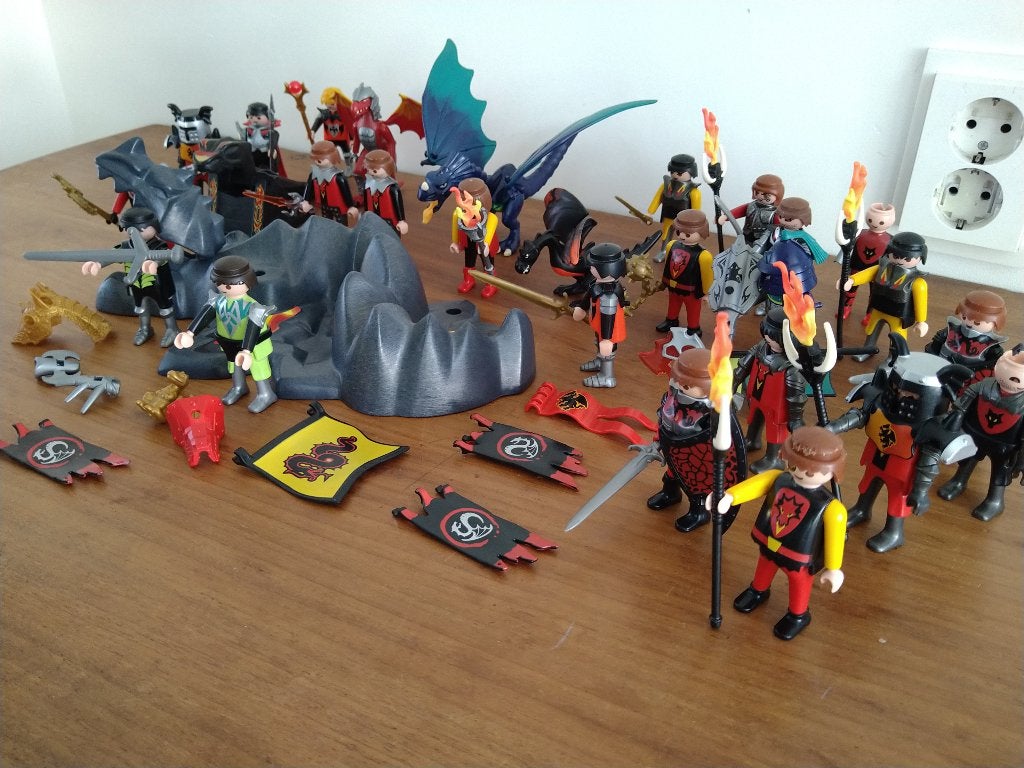 Foto 5 van Playmobil draken ridders grote set met draken en accessoires