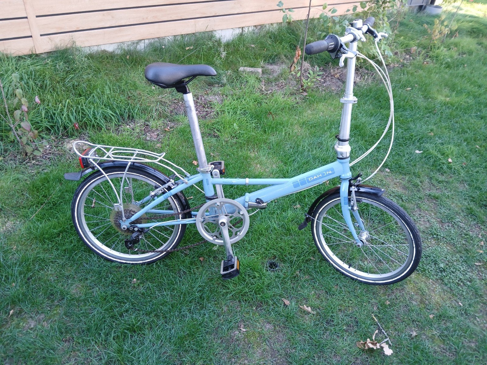 Dahon ZGOH 7 versnellingen opvouwbare fiets, Ophalen, 20 inch of meer, Gebruikt, Velgrem