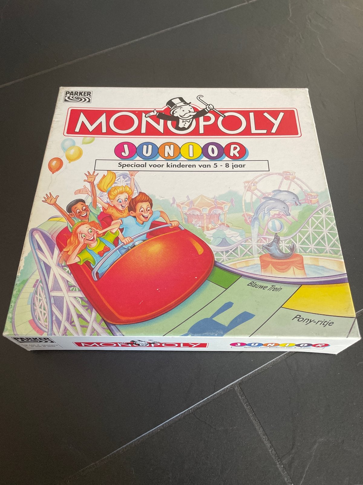 Monopoly Junior - Leuk bordspel voor kinderen, Drie of vier spelers, Ophalen of Verzenden, Gebruikt