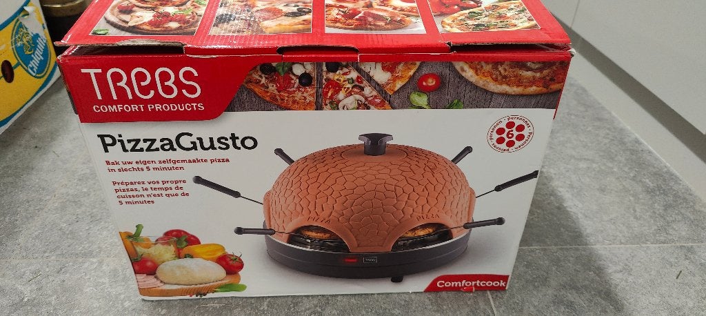 Pizza oven, Tuin en Terras, Ophalen, Zo goed als nieuw