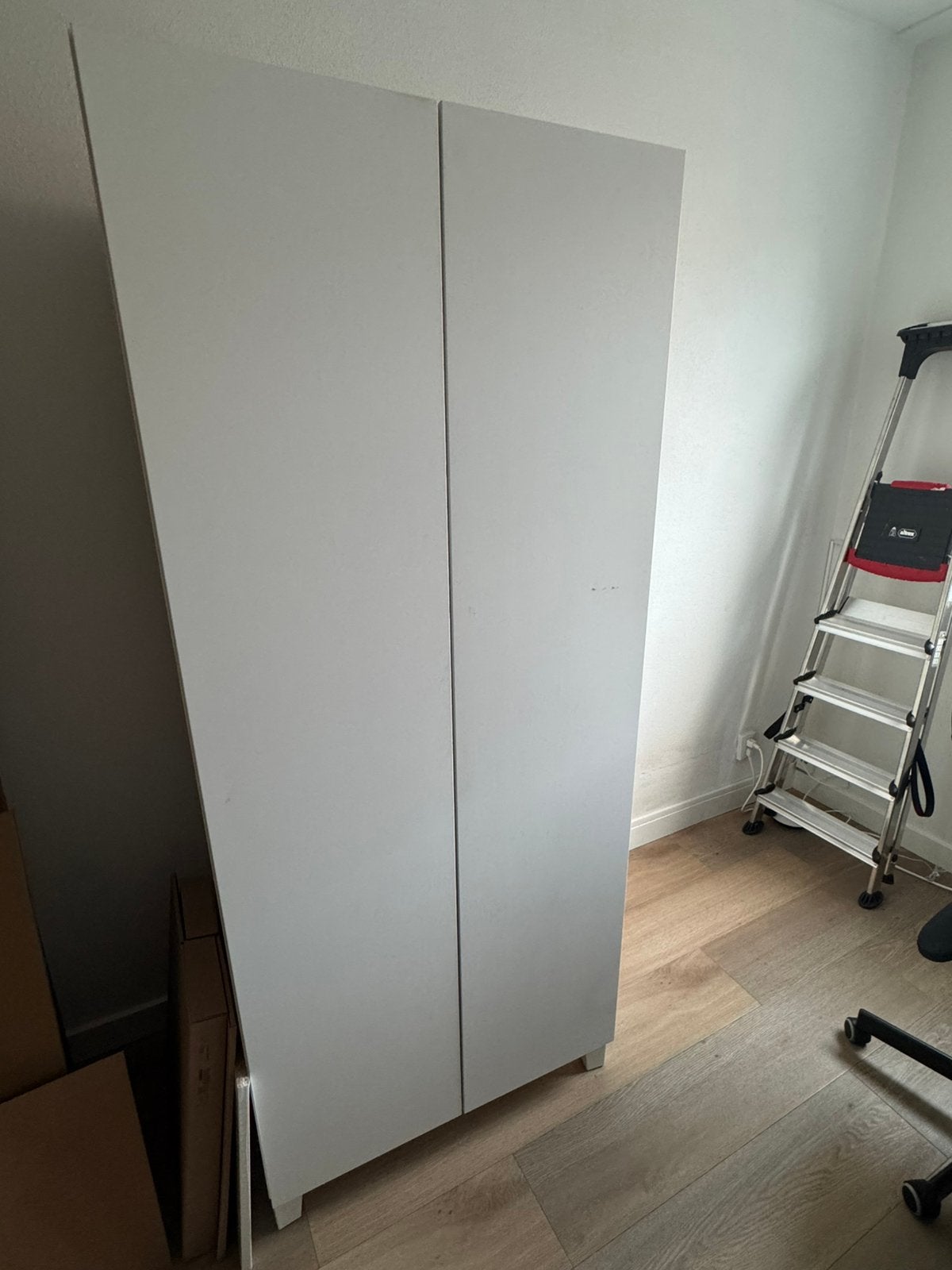 Platsa kledingkast IKEA wit, Ophalen, 50 tot 100 cm, Zo goed als nieuw, 150 tot 200 cm