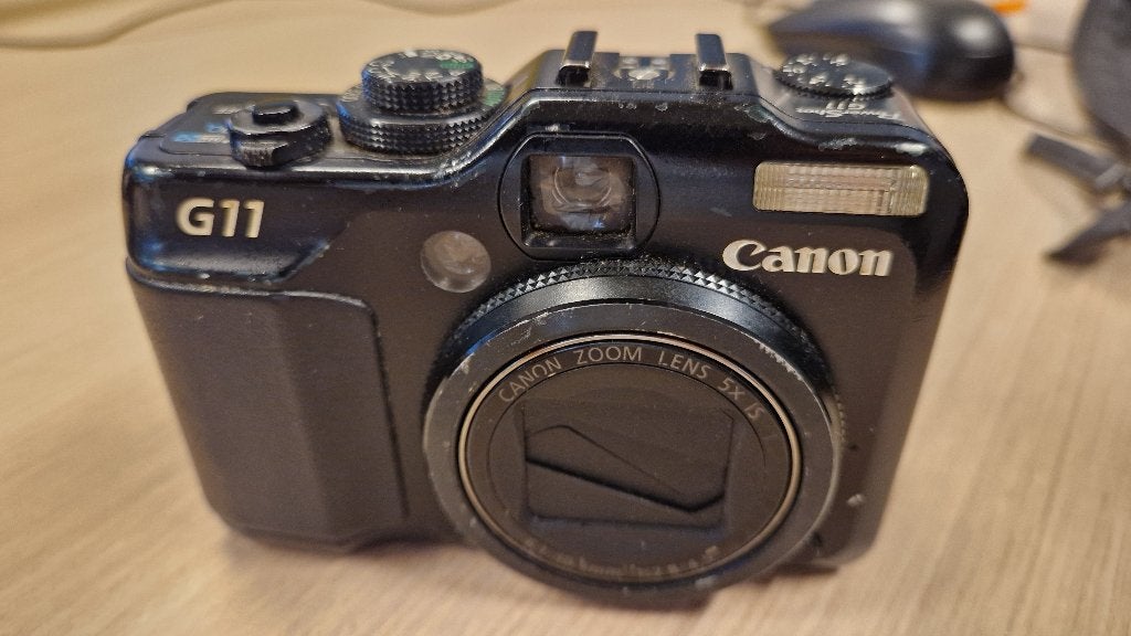 Canon powershot g11, Gebruikt, Canon, Compactcamera, Accu