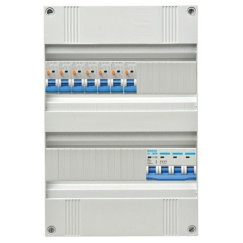 3F groepenkast Hfd 63A 4p 7x aardlekautom 16A 1P+N, Verzenden, Nieuw