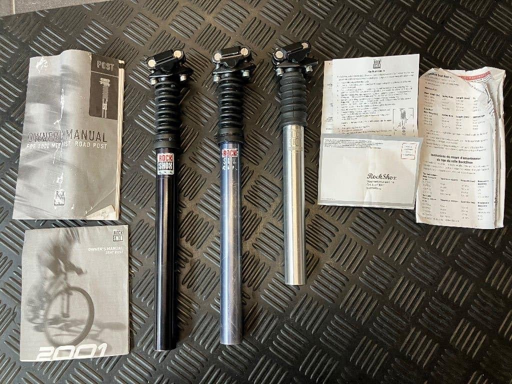 Rockshox verende zadelpen MTB en Race, Fietsen en Brommers, Ophalen of Verzenden, Zo goed als nieuw, Stadsfiets, Rockshox