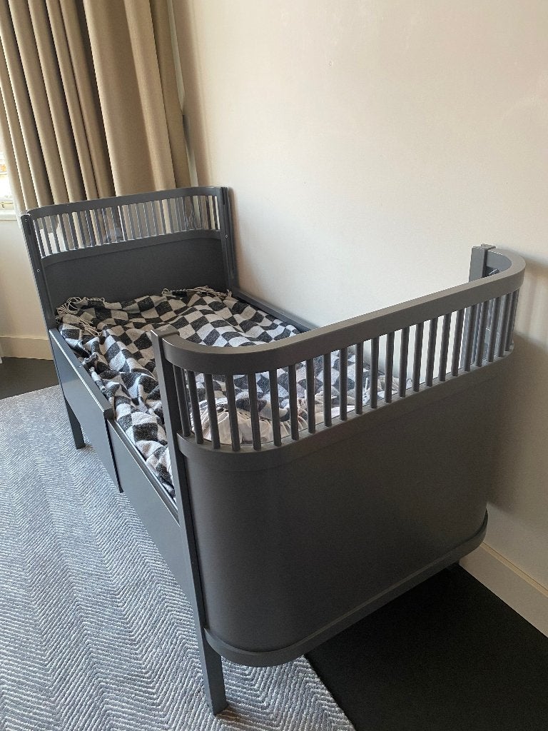 Meegroeibed baby en junior | Van het merk Sebra, Ophalen, 70 tot 85 cm, 140 tot 160 cm, Zo goed als nieuw