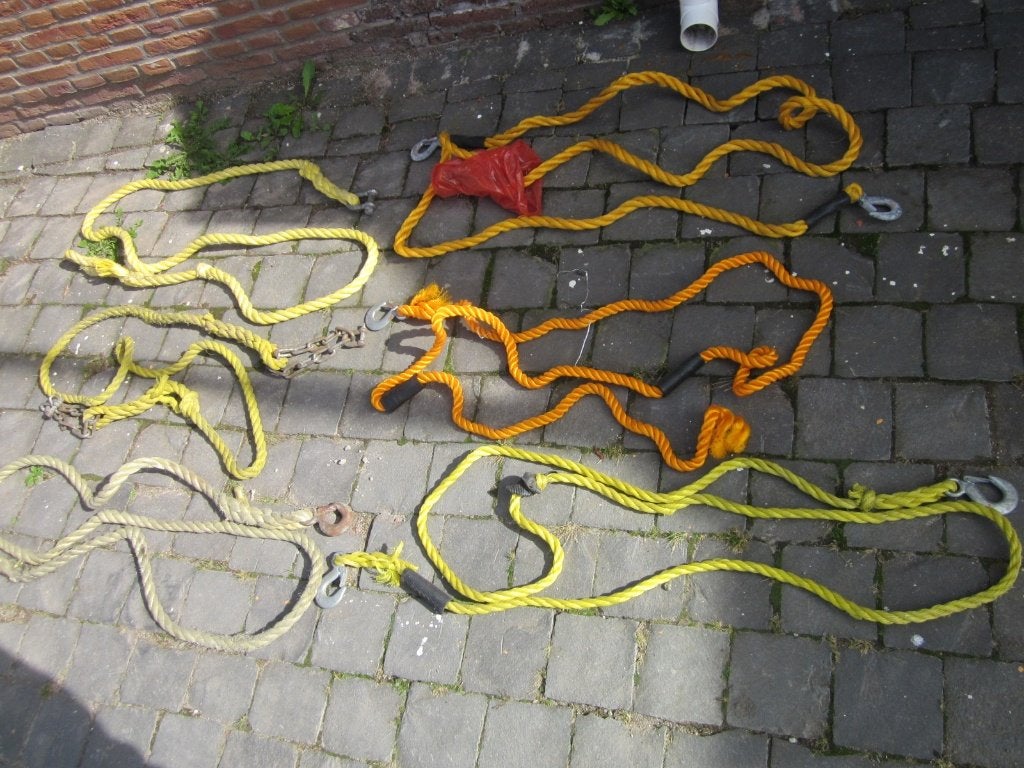 Sleep kabels, Ophalen