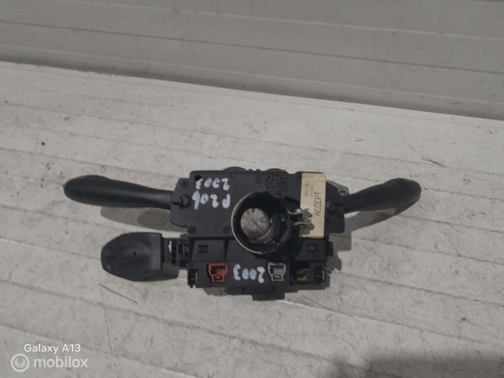Combischakelaar Peugeot 206 96533565XT 12273157, Gebruikt, Ophalen of Verzenden