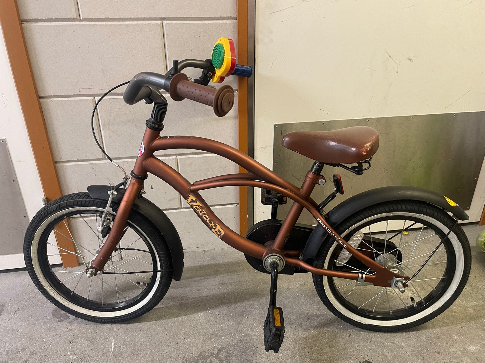 Volare kinderfiets 16 inch - Zo goed als nieuw, Ophalen, Zo goed als nieuw, Velgrem, 16 tot 20 inch