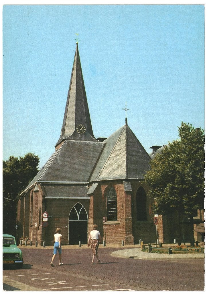 43438 Putten Gld N H Kerk jr 60 70 Nette kaart Onbeschreven