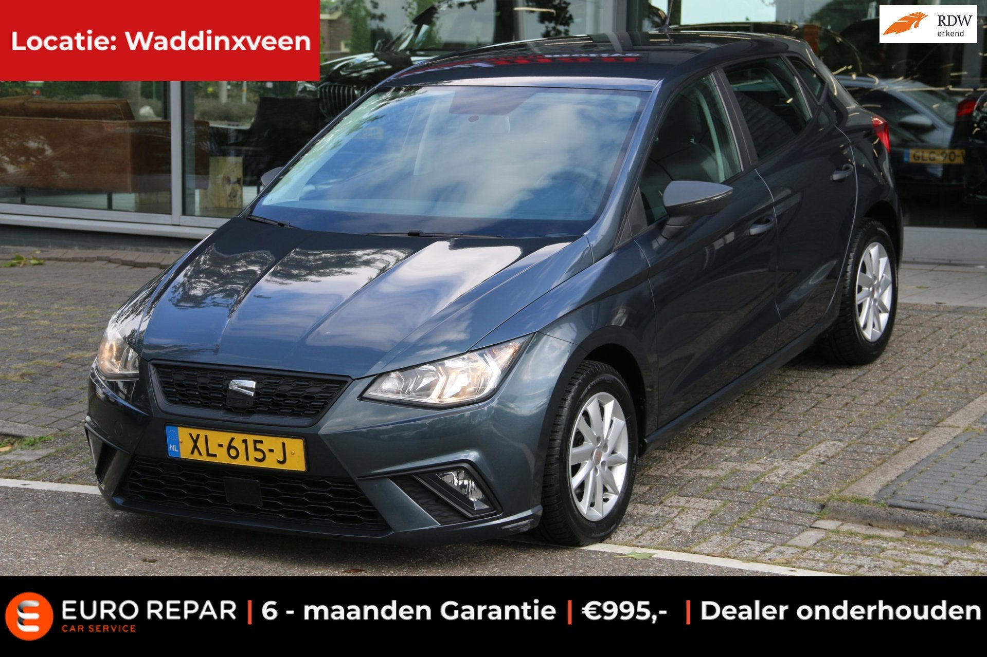 Seat Ibiza 1.0 MPI Reference NL-AUTO NAP!, Voorwielaandrijving, 540 kg, Ibiza, Origineel Nederlands