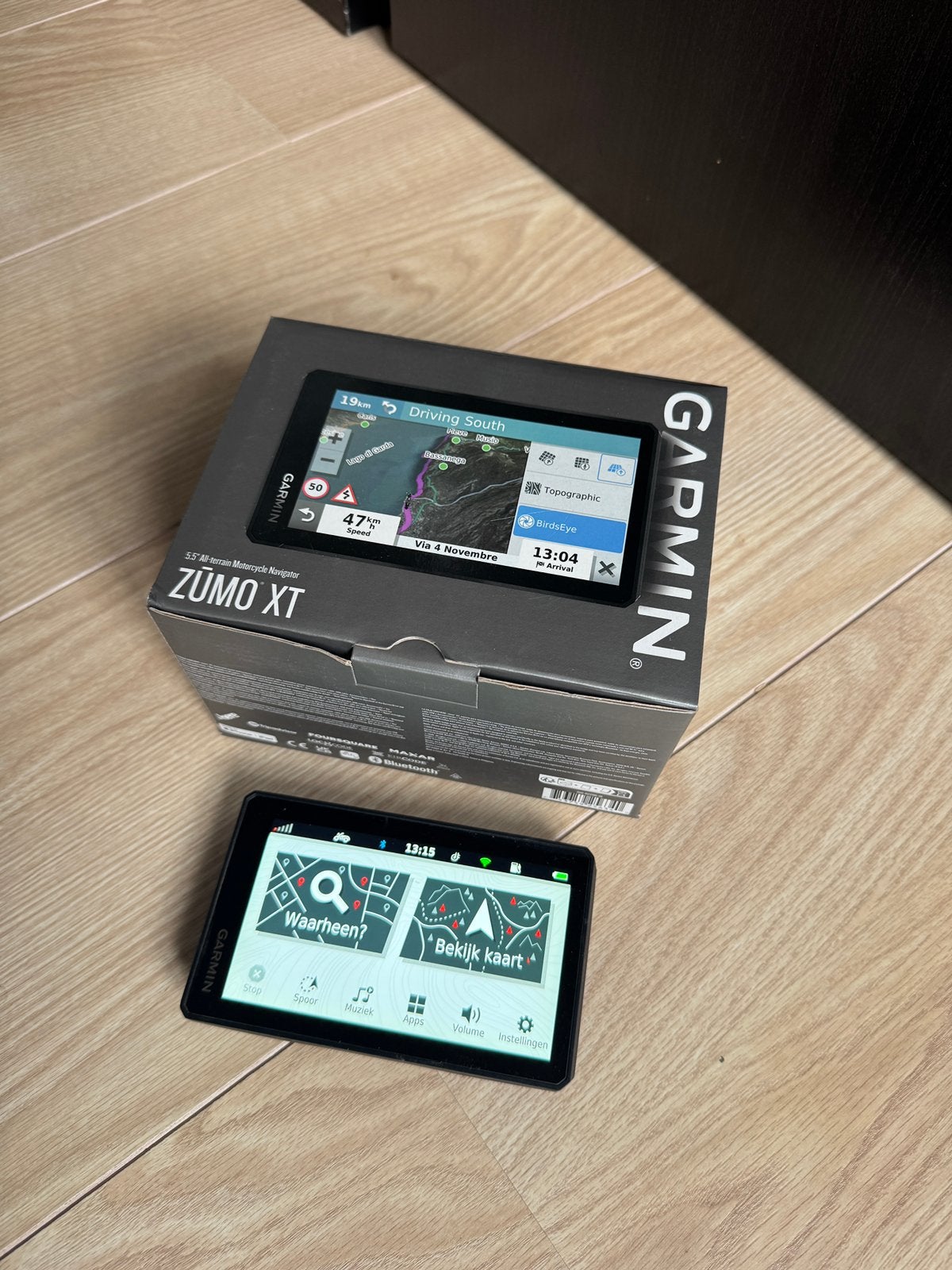 Garmin Zümo XT motornavigatie, Motoren, Ophalen of Verzenden, Zo goed als nieuw