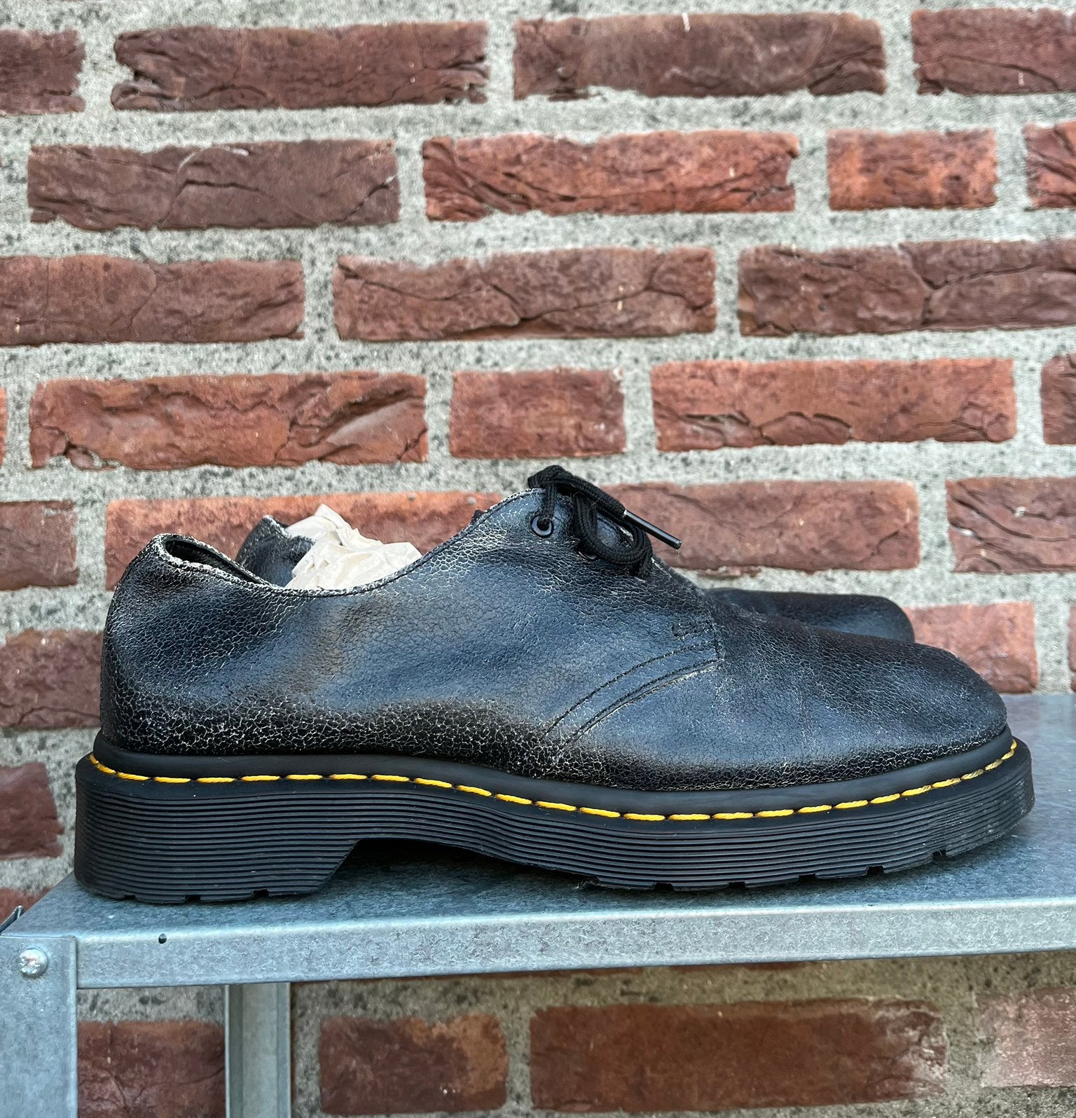 Dr. Martens 1461 Crackle maat 43, Kleding | Heren, Schoenen, Dr. Martens, Docs, Zwart, Docs