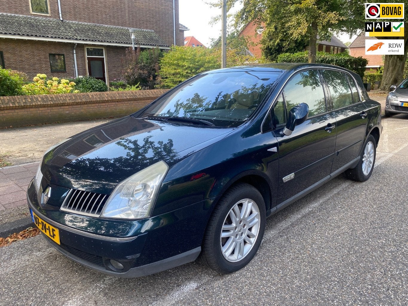 Renault Vel Satis 3.5 V6 Privilége Automaat, Leder, Pano, A, Dealer onderhouden, Gebruikt, Beige, Bedrijf