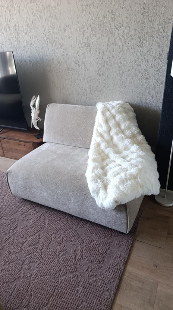 Luxe Loungestoel / loungebankje - Showmodel, Ophalen, Eenpersoons, 100 tot 125 cm, Zo goed als nieuw
