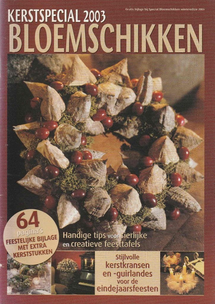Bloemschikken Kerstspecial 2003"", Verzenden, Zo goed als nieuw