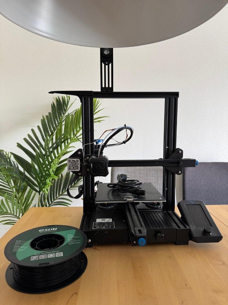 3d printer, Ophalen, Gebruikt, Creality Ender 3 V2, Resin/Hars