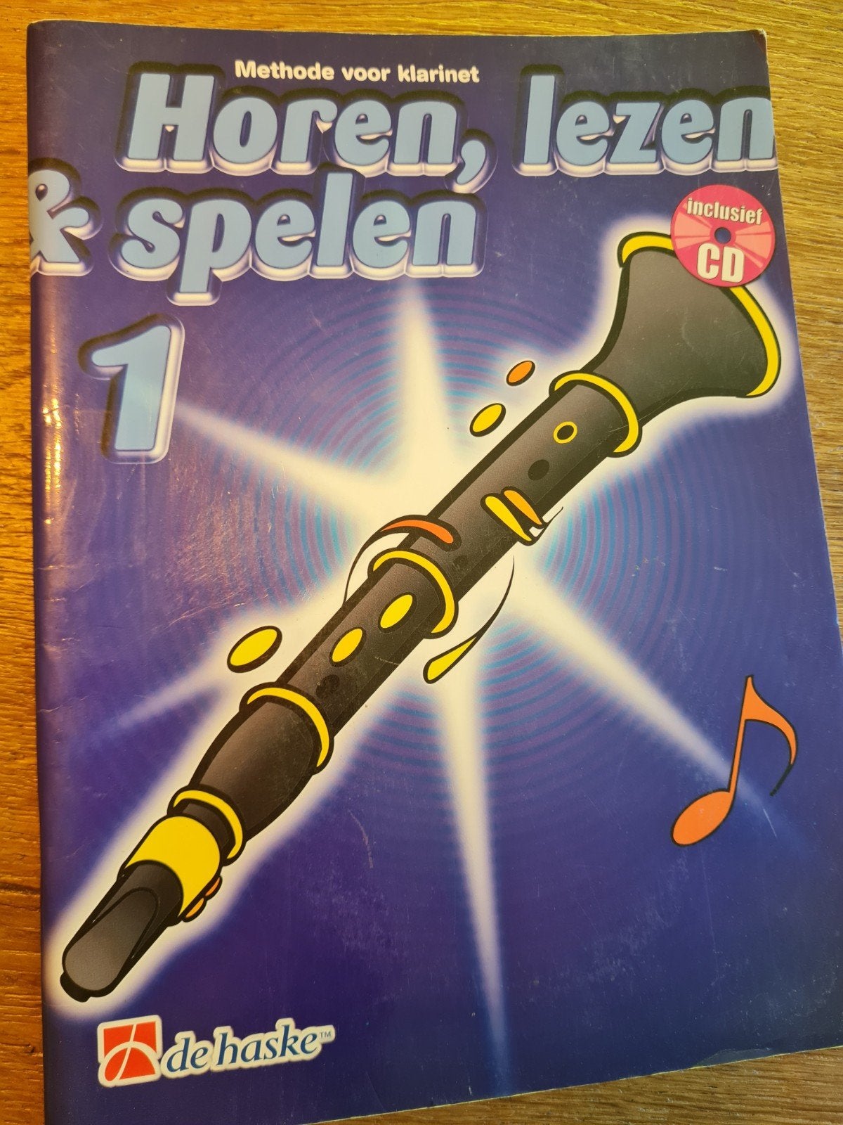 Horen, Lezen & Spelen 1 - Klarinet Methode met CD, Ophalen of Verzenden