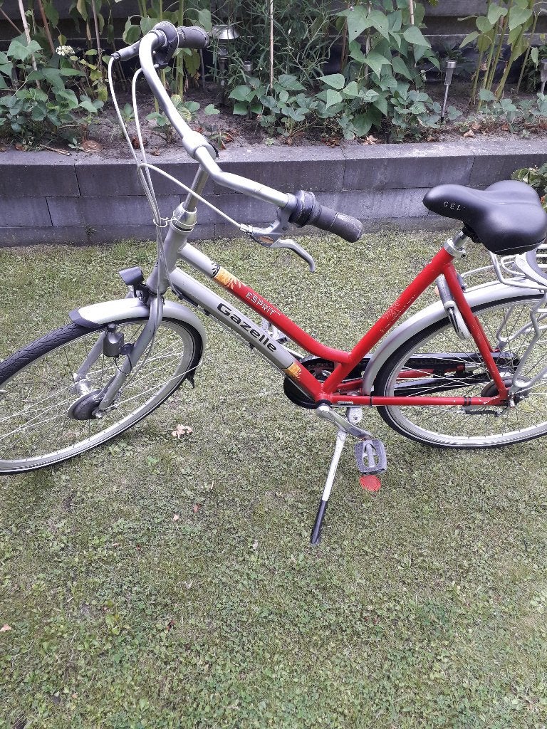 gazelle dames fiets 28 inch, 53 tot 56 cm, Versnellingen, Zo goed als nieuw, Schijfrem