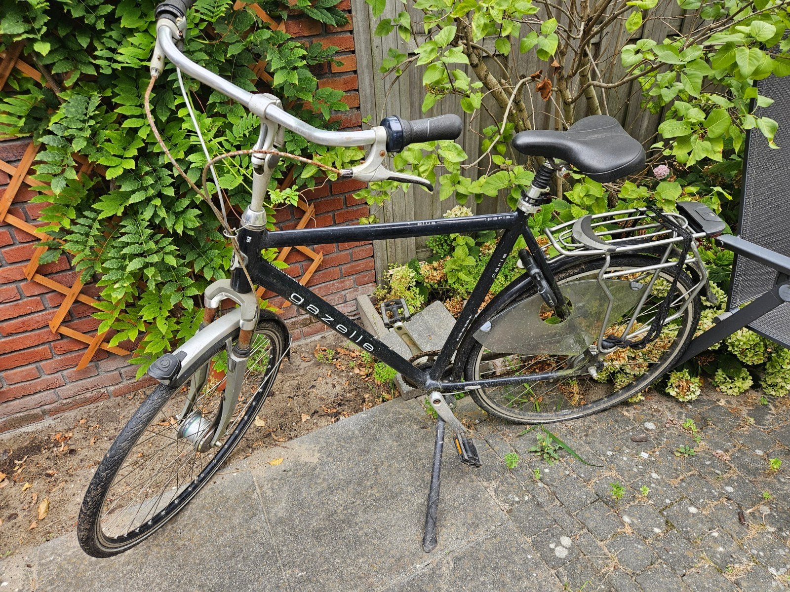 Gazelle stadsfiets - Paris Plus, Ophalen, Gebruikt, Velgrem, Versnellingen