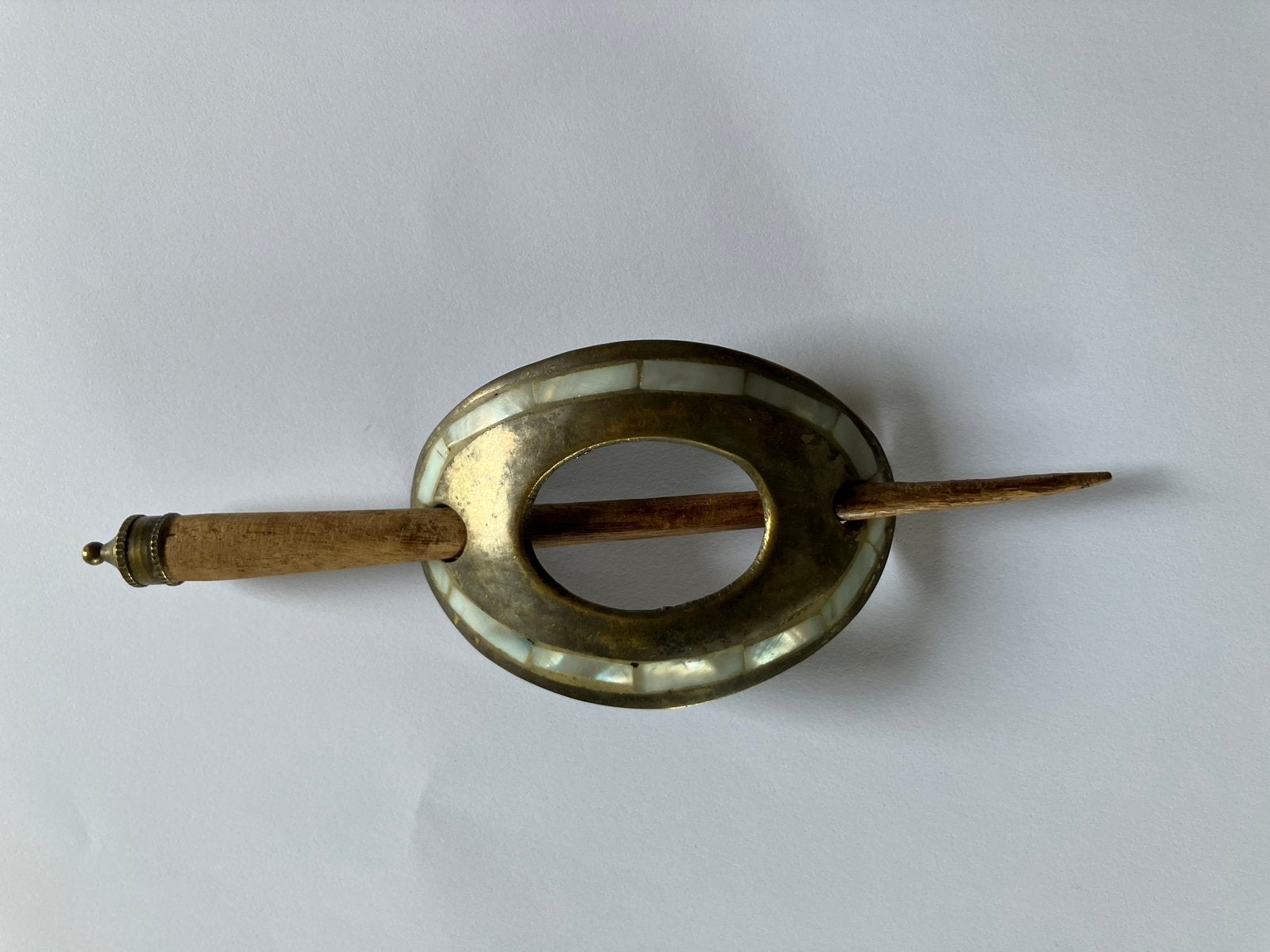Antieke speld 15cm, Ophalen of Verzenden, Dames