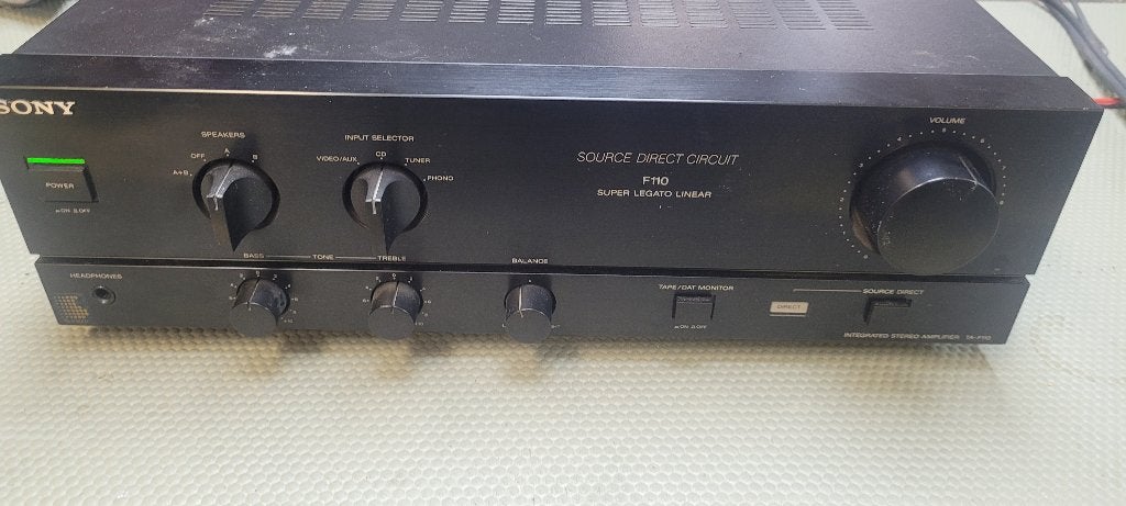 versterker Sony TA-F110, Gebruikt, Ophalen of Verzenden, Sony, Minder dan 60 watt