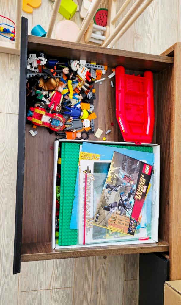 Losse Lego s.
Bevat diverse kleuren en vormen., Ophalen, Gebruikt