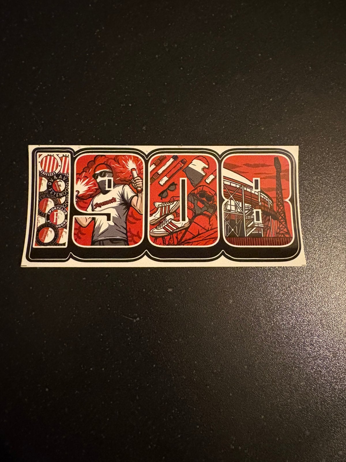 Feyenoord sticker, Verzamelen, Ophalen of Verzenden, Zo goed als nieuw, Sport