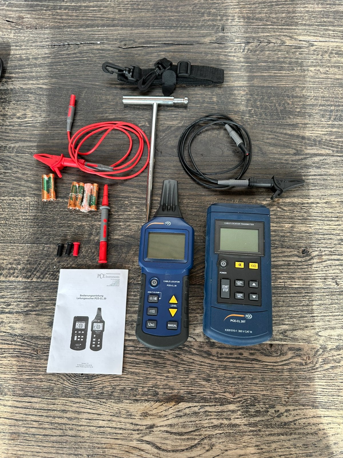PCE-CL 20T Kabeldetector / kabelzoeker, Doe-het-zelf en Verbouw, Ophalen of Verzenden, Zo goed als nieuw