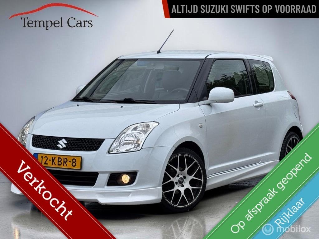 Suzuki Swift 1.5 Exclusive|Automaat|Sportpakket|Touchscreen, Auto's, Suzuki, 15 km/l, 4 cilinders, 400 kg, Bedrijf