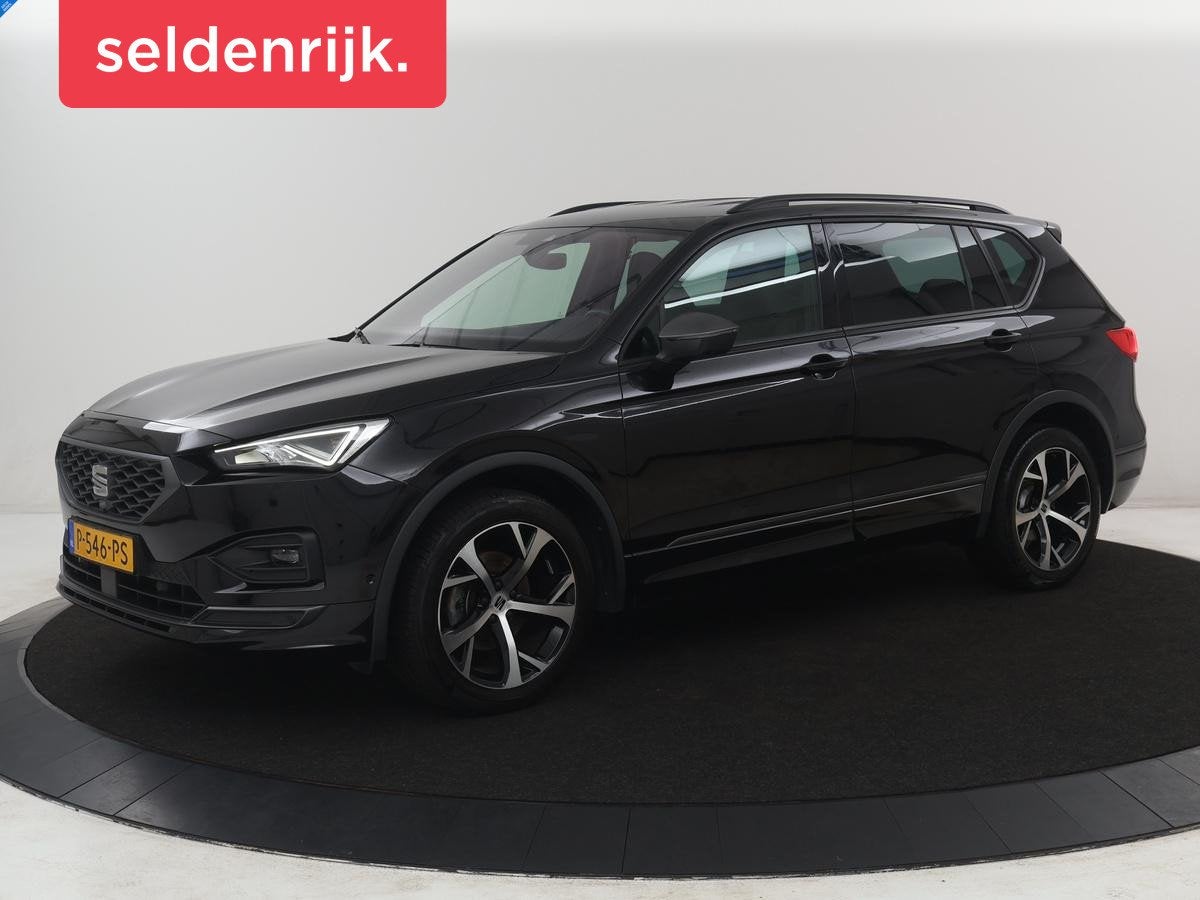 SEAT Tarraco 1.5 TSI FR Business Intense | Trekhaak | Camera, Stof, 4 cilinders, 150 pk, Zwart