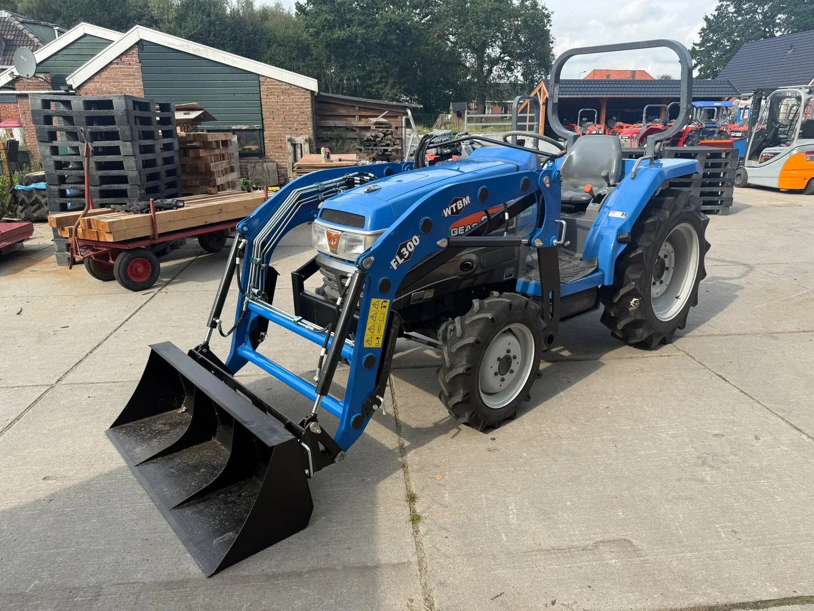 Iseki Geas 253 met voorlader, Overige typen