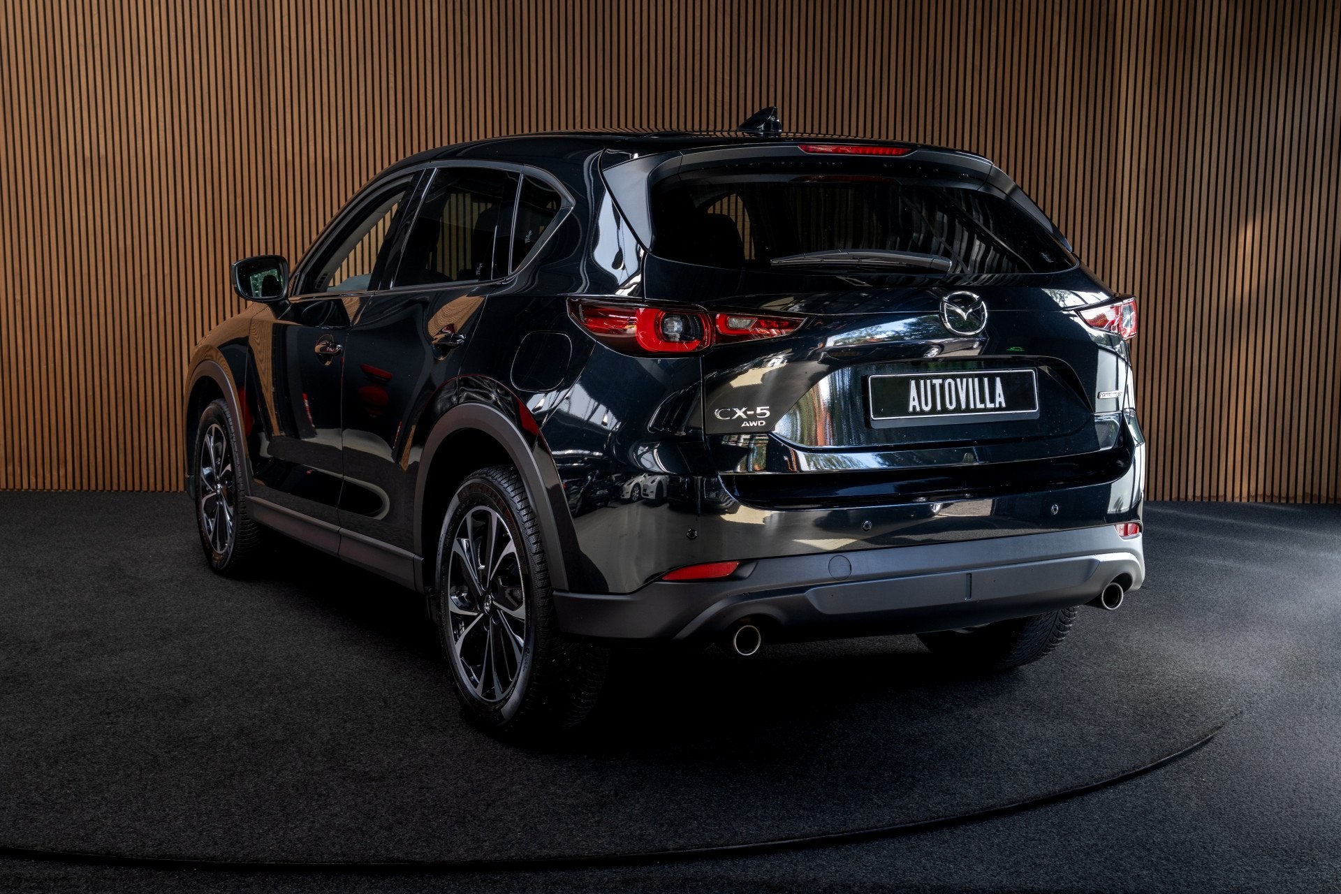 Mazda CX-5 2.5 SkyActiv-G 194 AWD HUD Bose Camera PDC Stuur-, Dealer onderhouden, Gebruikt, 4 cilinders, Zwart