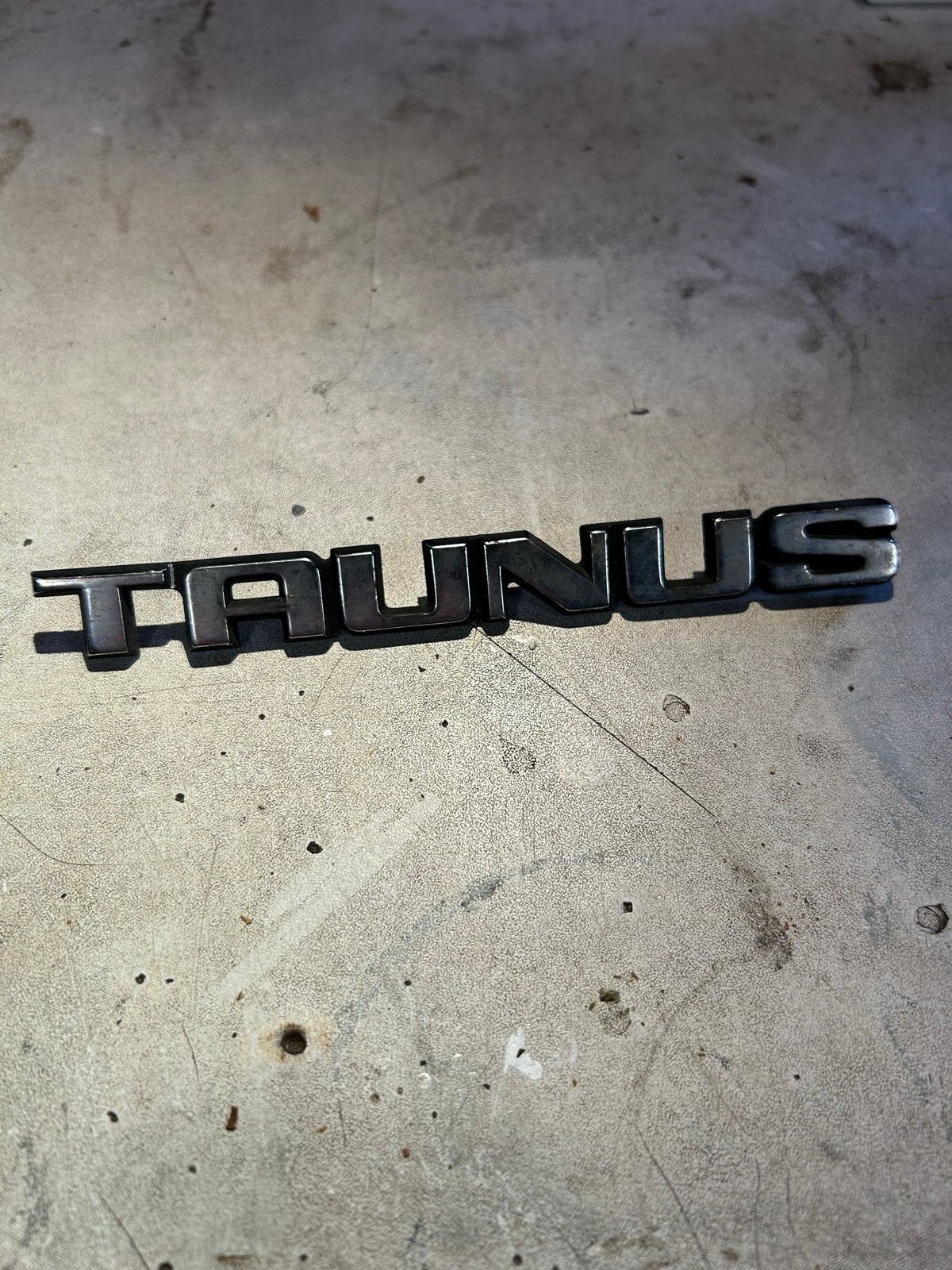 Ford Taunus Embleem - Origineel, Ophalen of Verzenden, Gebruikt, Ford