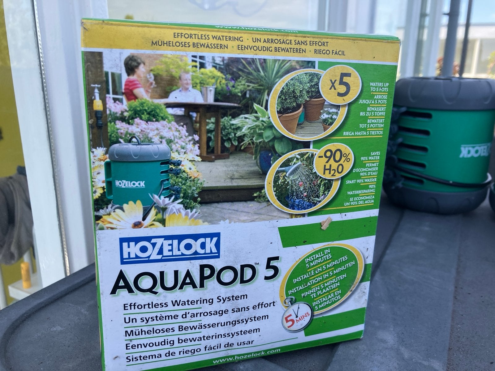 Hozelock Aquapod Bewateringssysteem met Computer, Tuin en Terras, Ophalen of Verzenden, Gebruikt