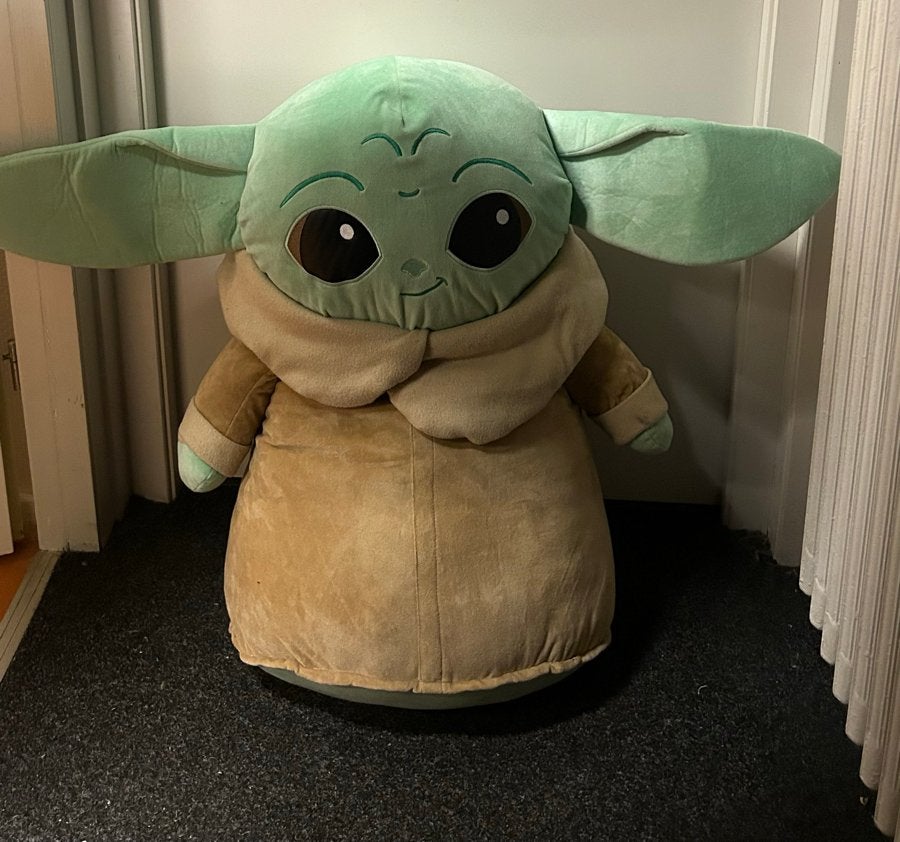 Grote Baby Yoda Knuffel - Star Wars The Mandalorian, Ophalen, Disney, Overige typen, Zo goed als nieuw